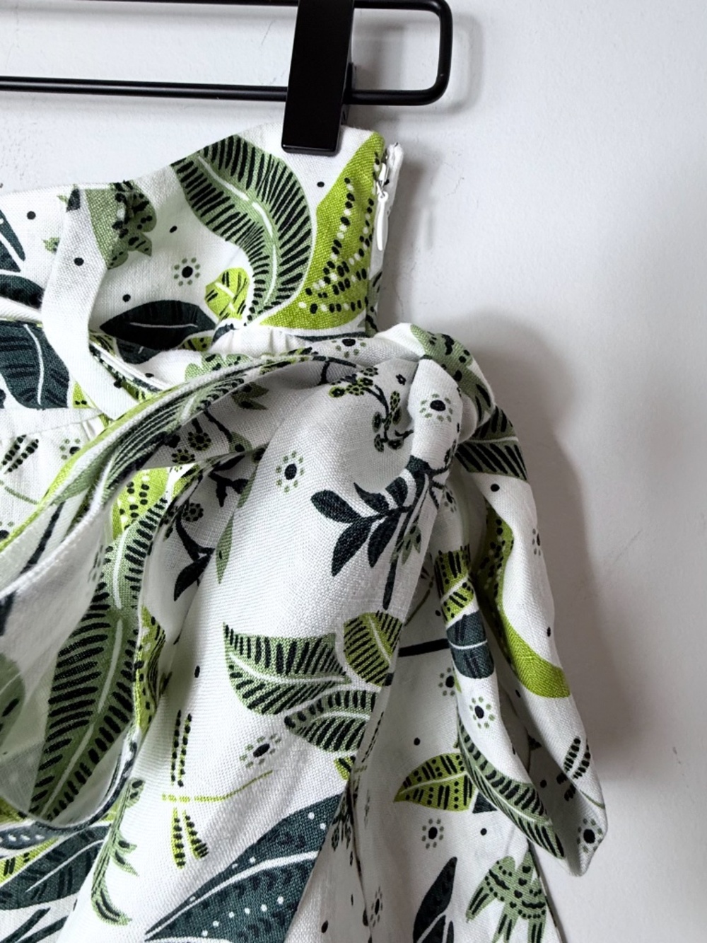 Boden Green Tank with Floral Midi Skirt - Olive & Cream - Picture 8 of 11